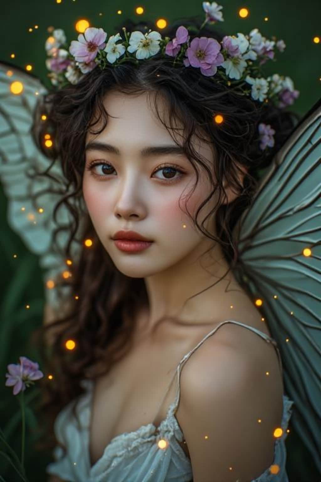 花畑で見かけた妖精たち