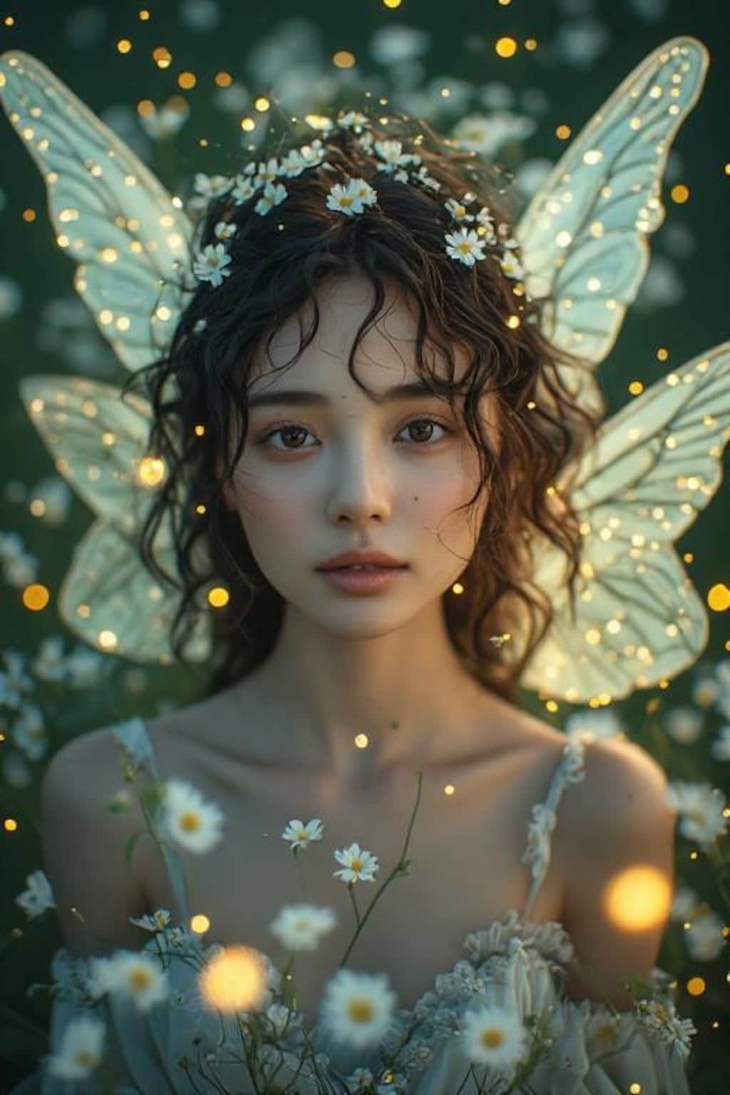 花畑で見かけた妖精たち
