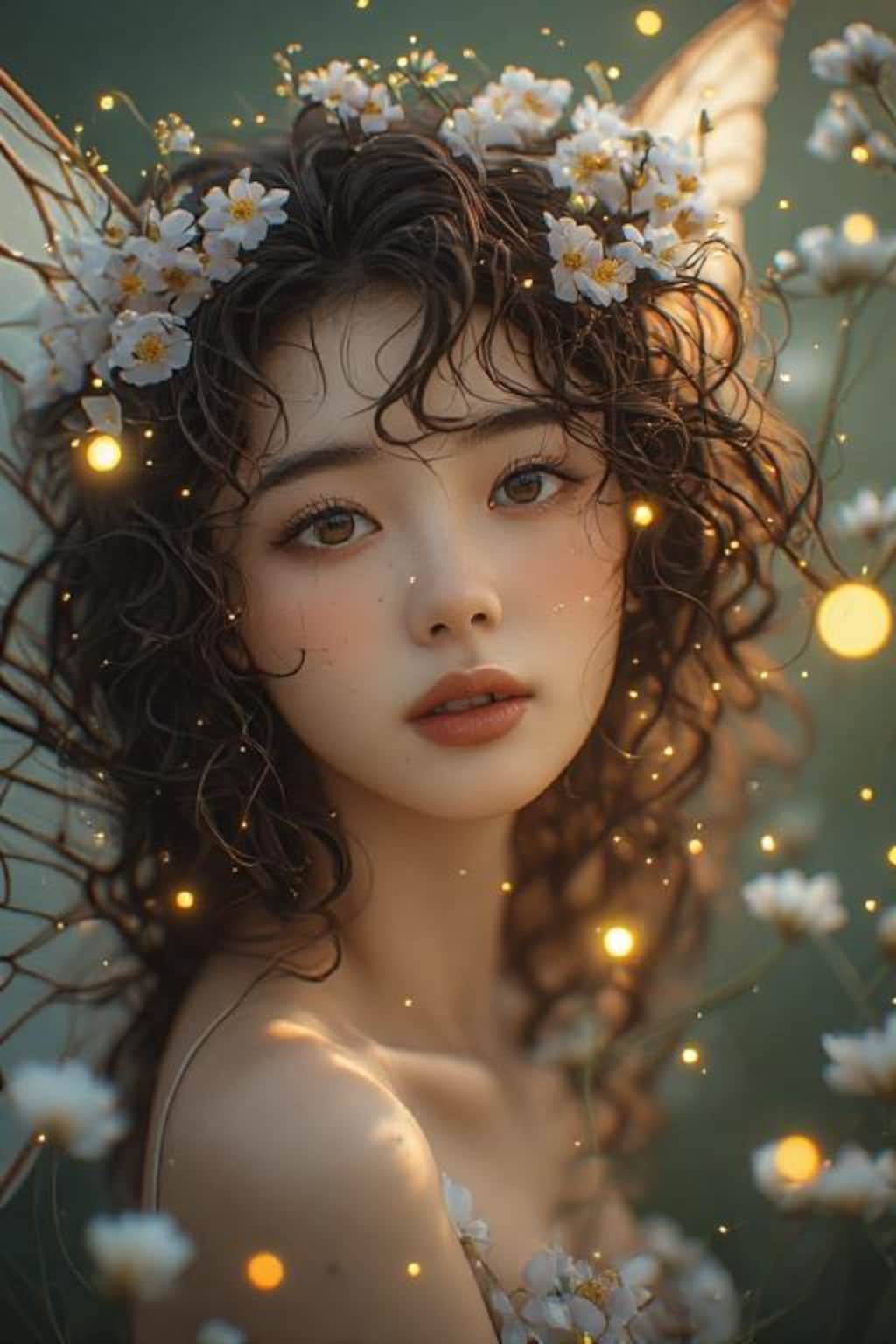 花畑で見かけた妖精たち