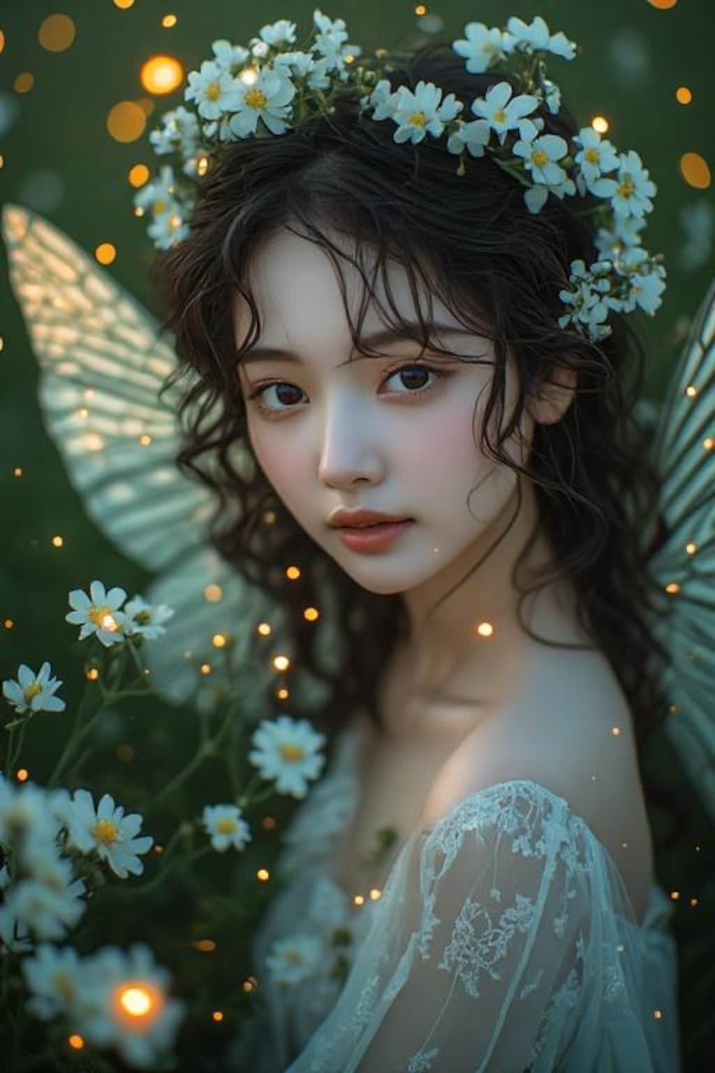 花畑で見かけた妖精たち