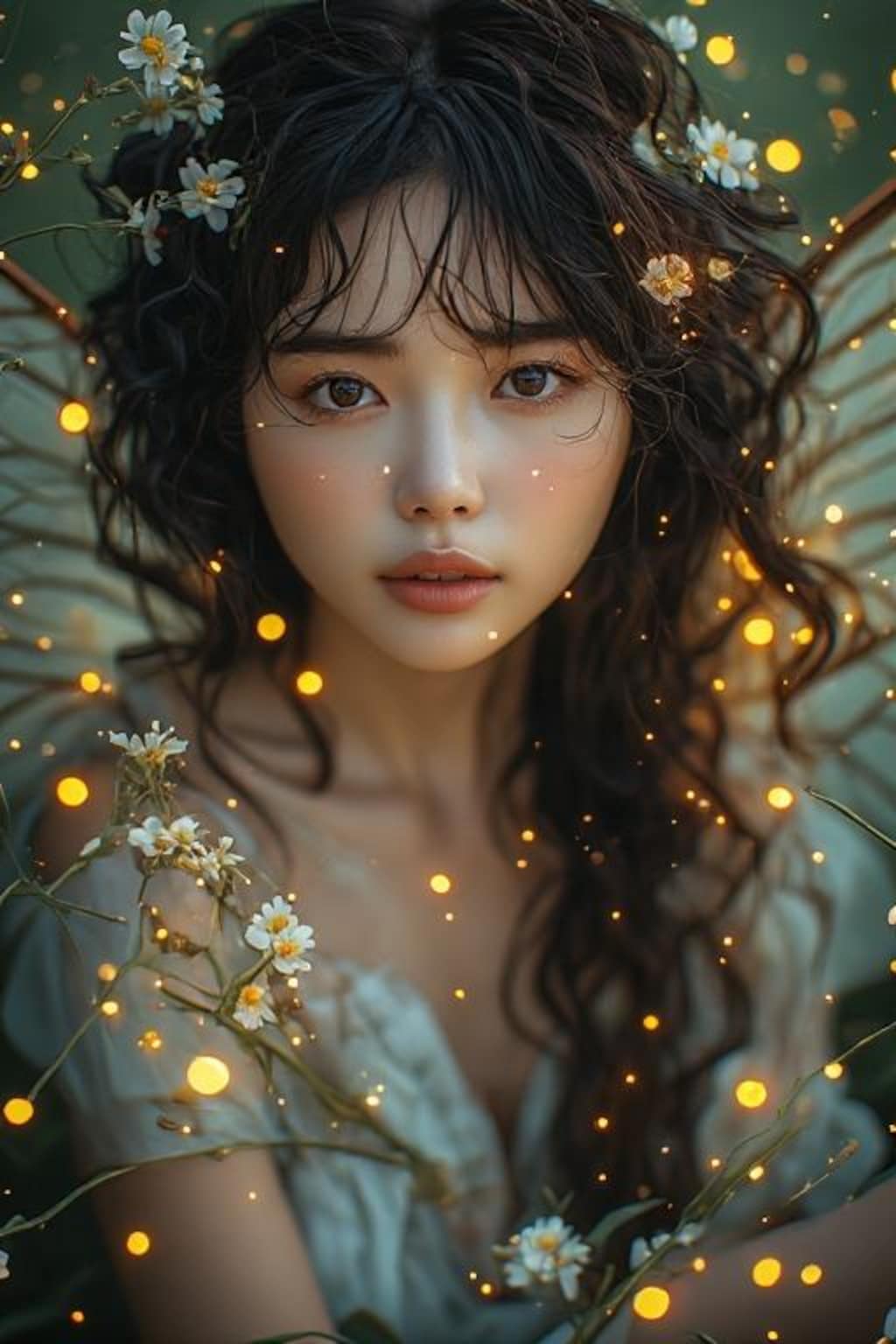 花畑で見かけた妖精たち