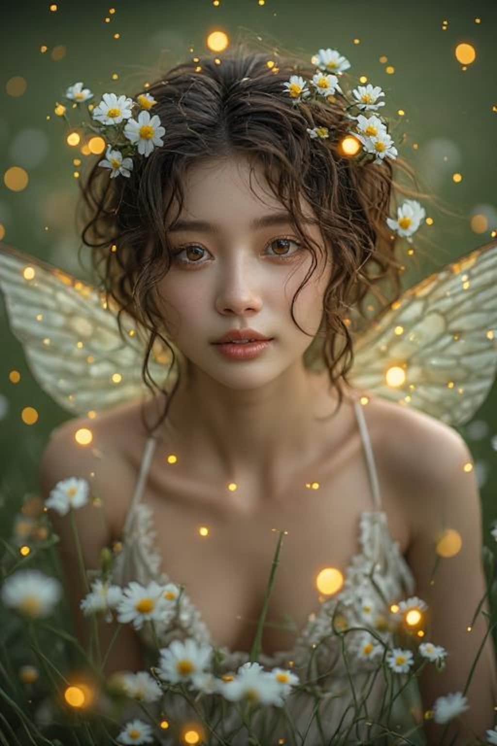 花畑で見かけた妖精たち