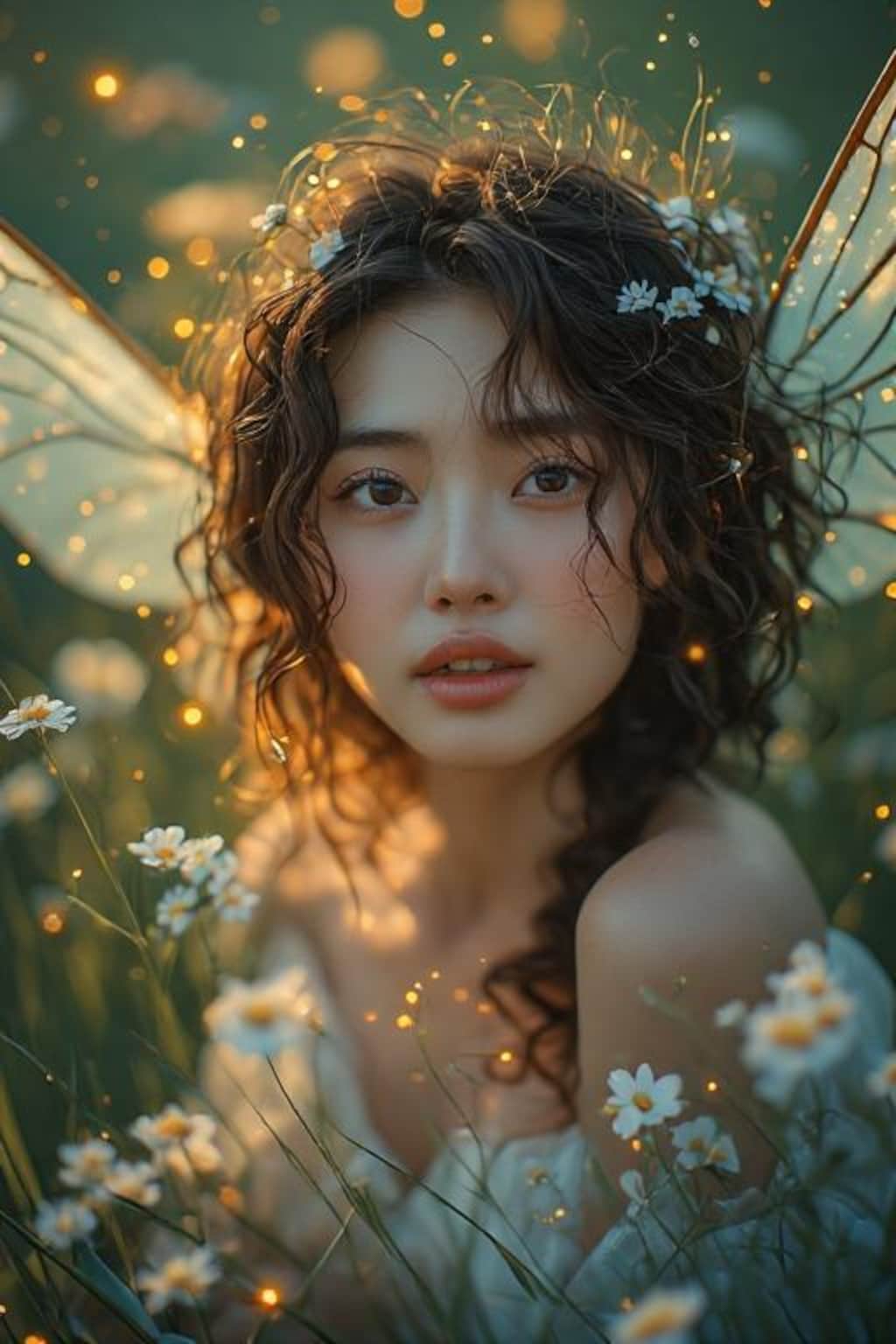 花畑で見かけた妖精たち