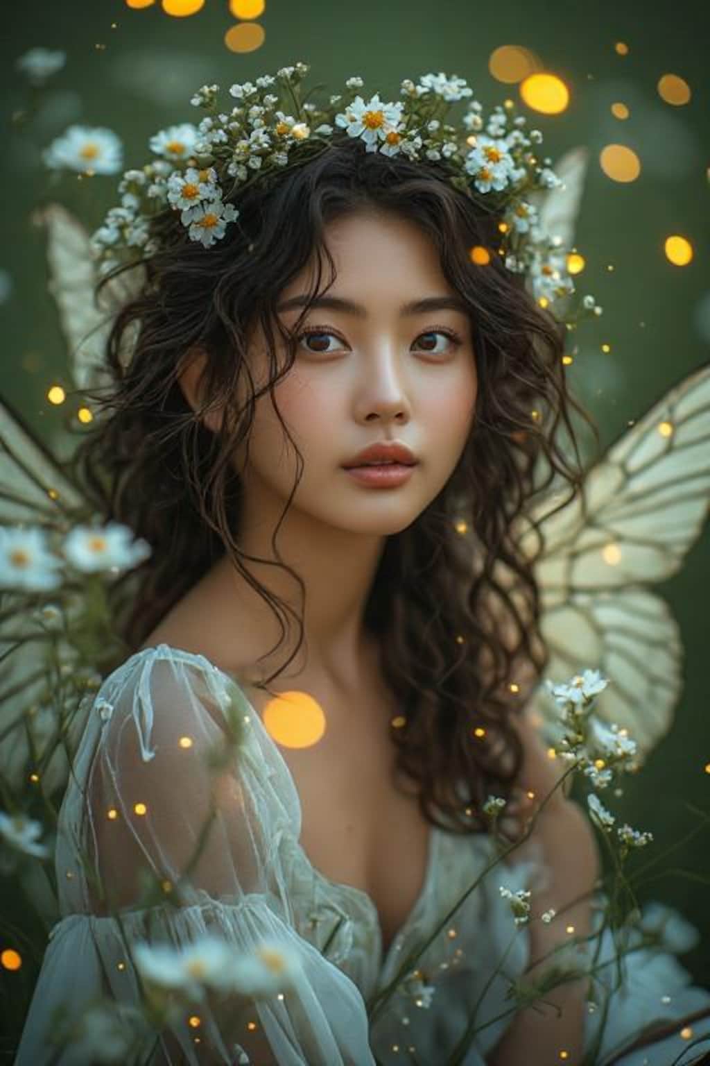 花畑で見かけた妖精たち