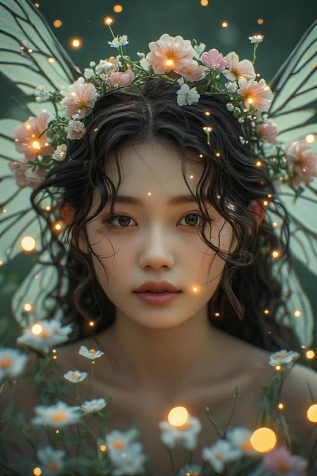 花畑で見かけた妖精たち
