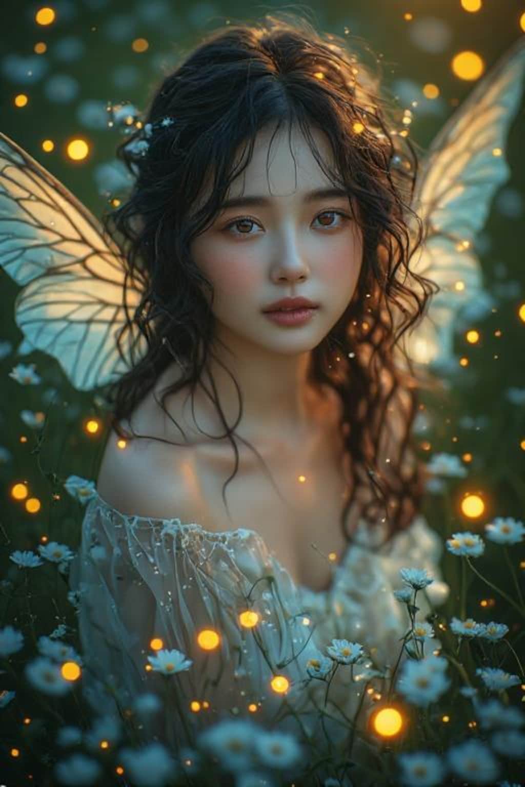 花畑で見かけた妖精たち