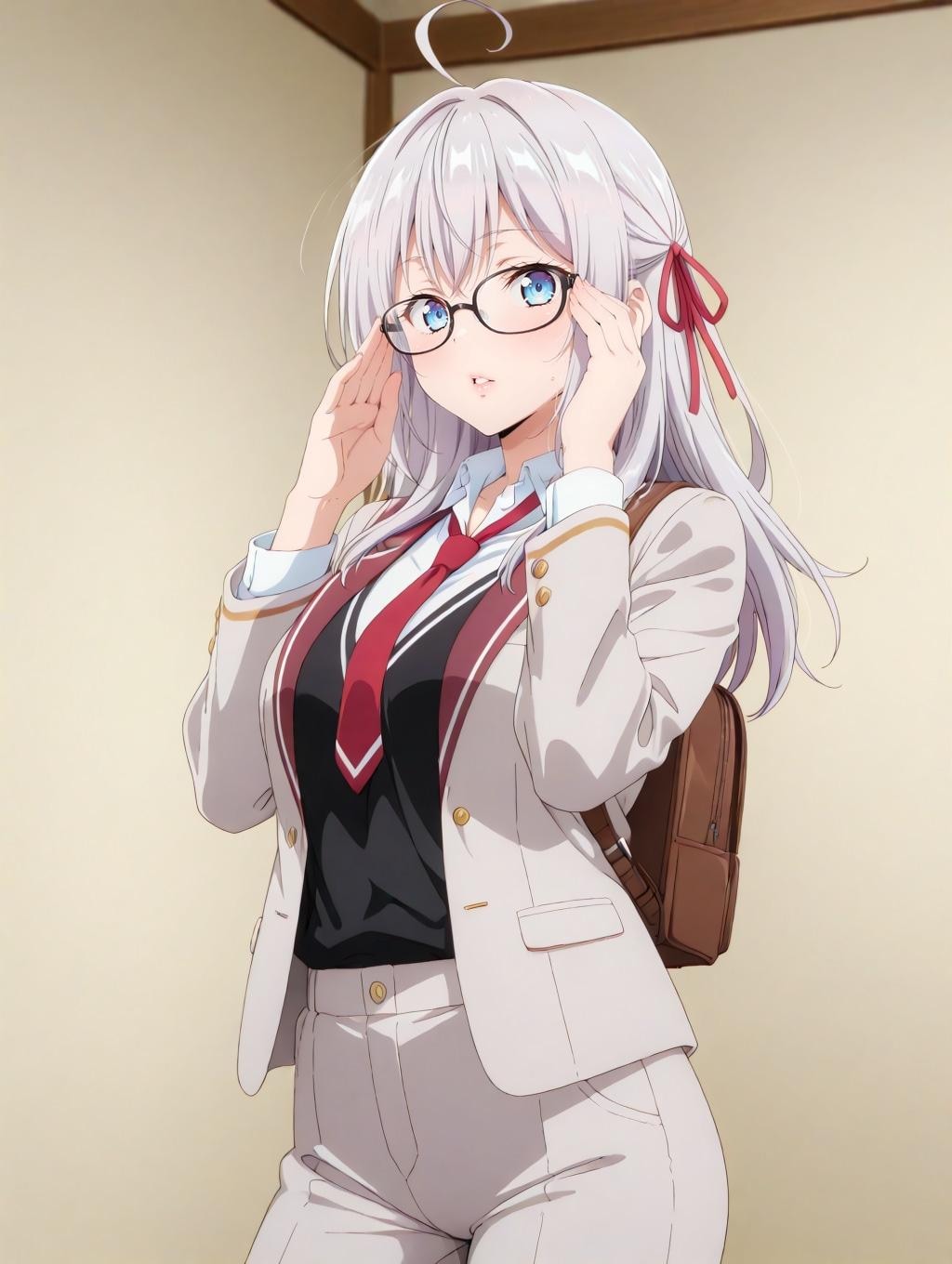 カジュアルなアーリャさん