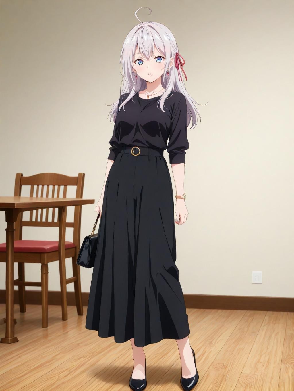 カジュアルなアーリャさん