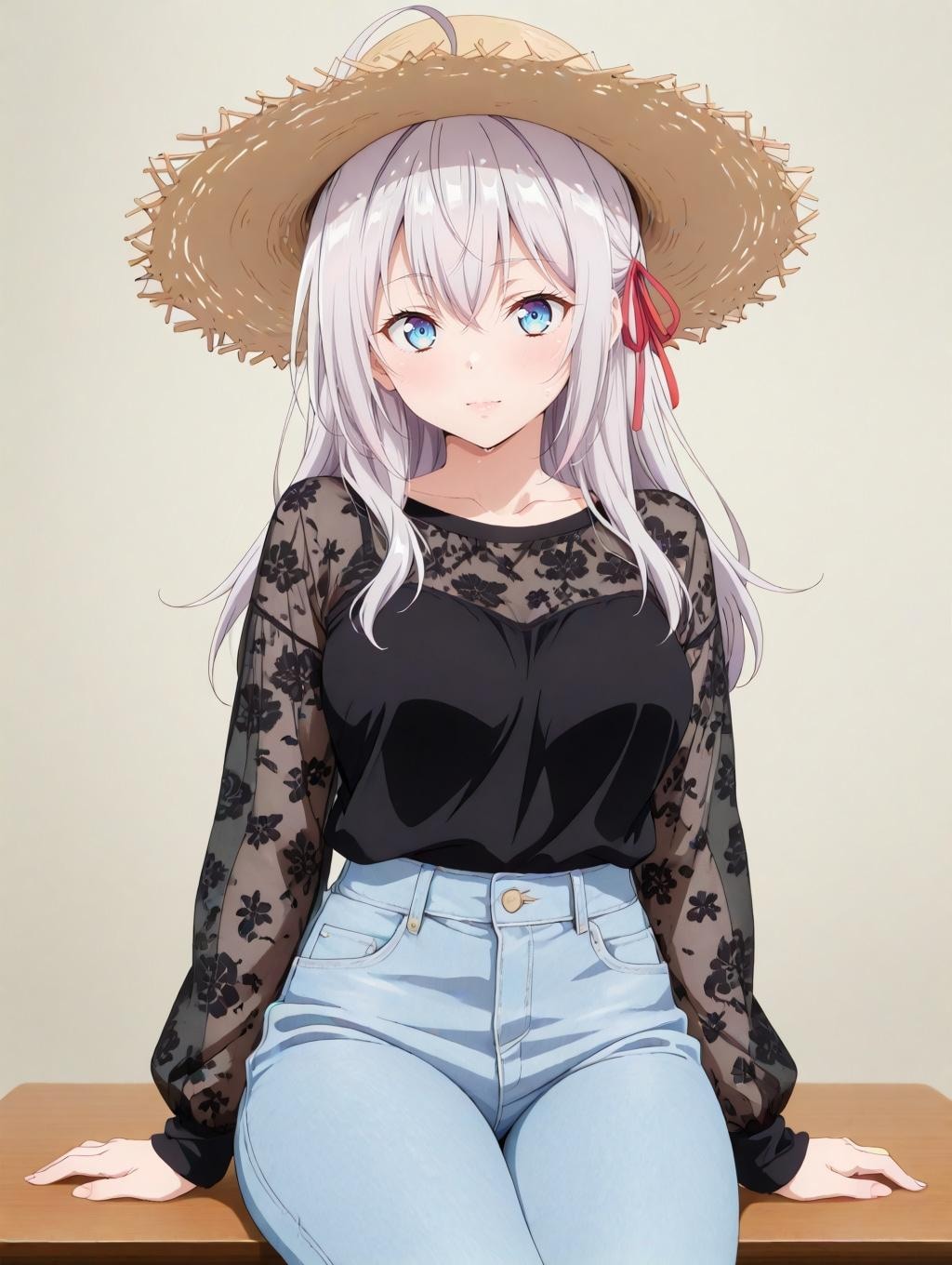 カジュアルなアーリャさん