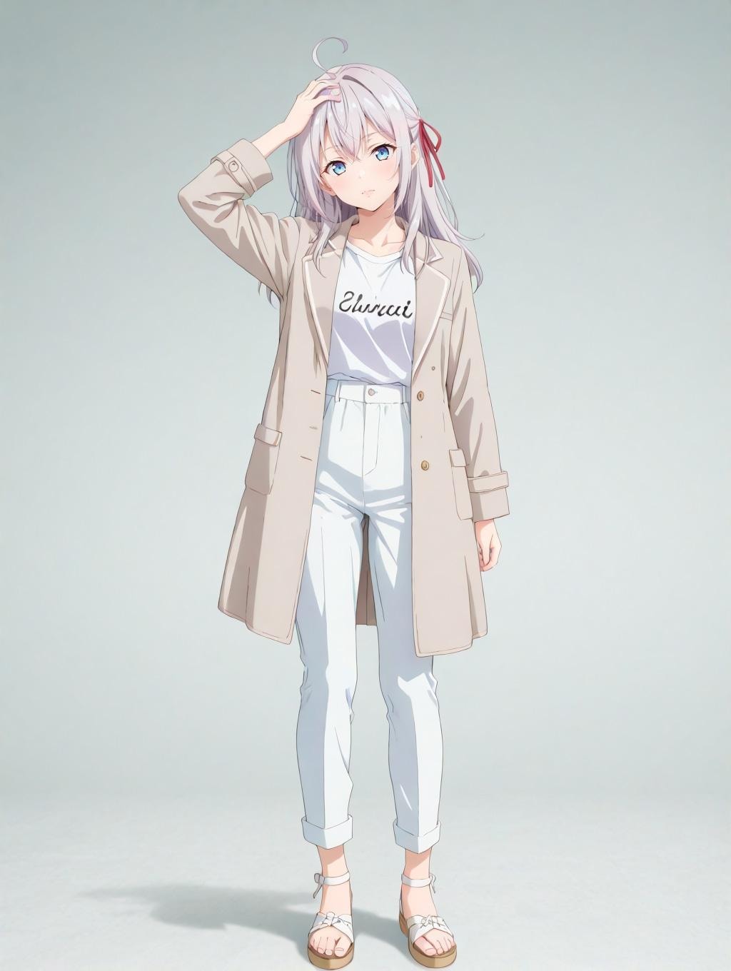 カジュアルなアーリャさん
