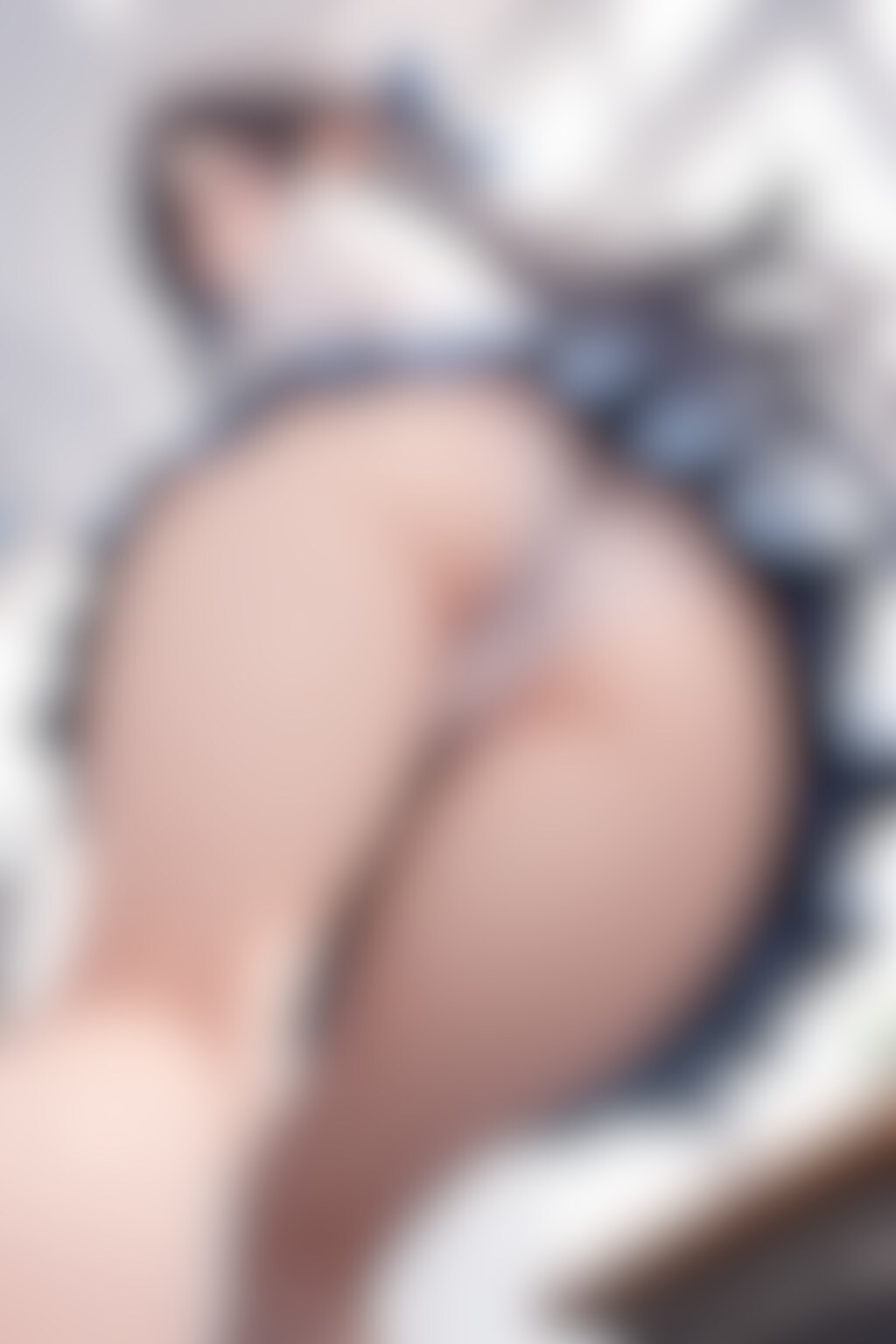 9枚:バックパンチラ