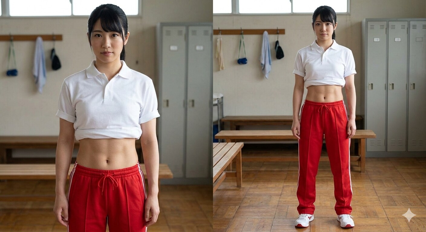 検尿をする女性アスリート