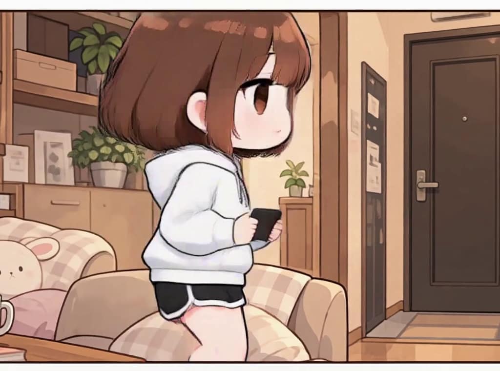 【みんなで作ろう！】うわまどちゃん【パラパライラスト３５】