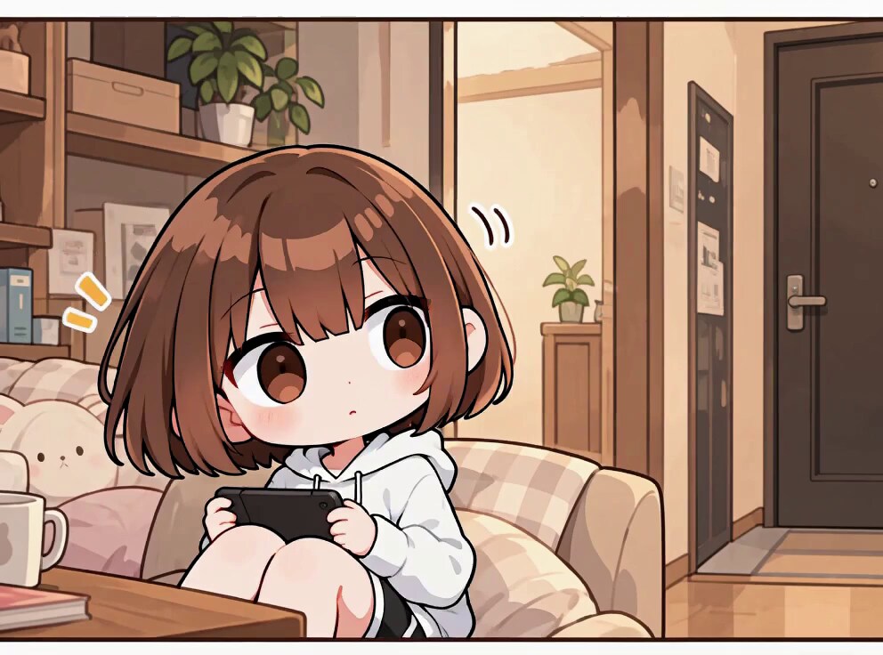 【みんなで作ろう！】うわまどちゃん【パラパライラスト３５】