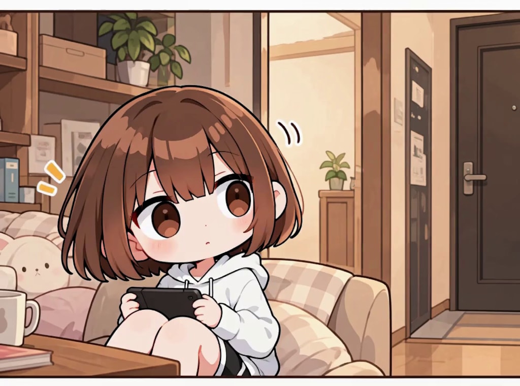 【みんなで作ろう！】うわまどちゃん【パラパライラスト３５】