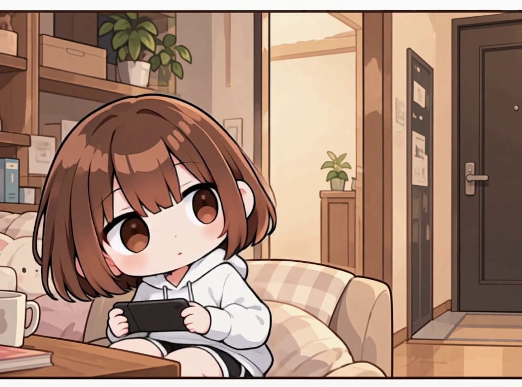【みんなで作ろう！】うわまどちゃん【パラパライラスト３５】