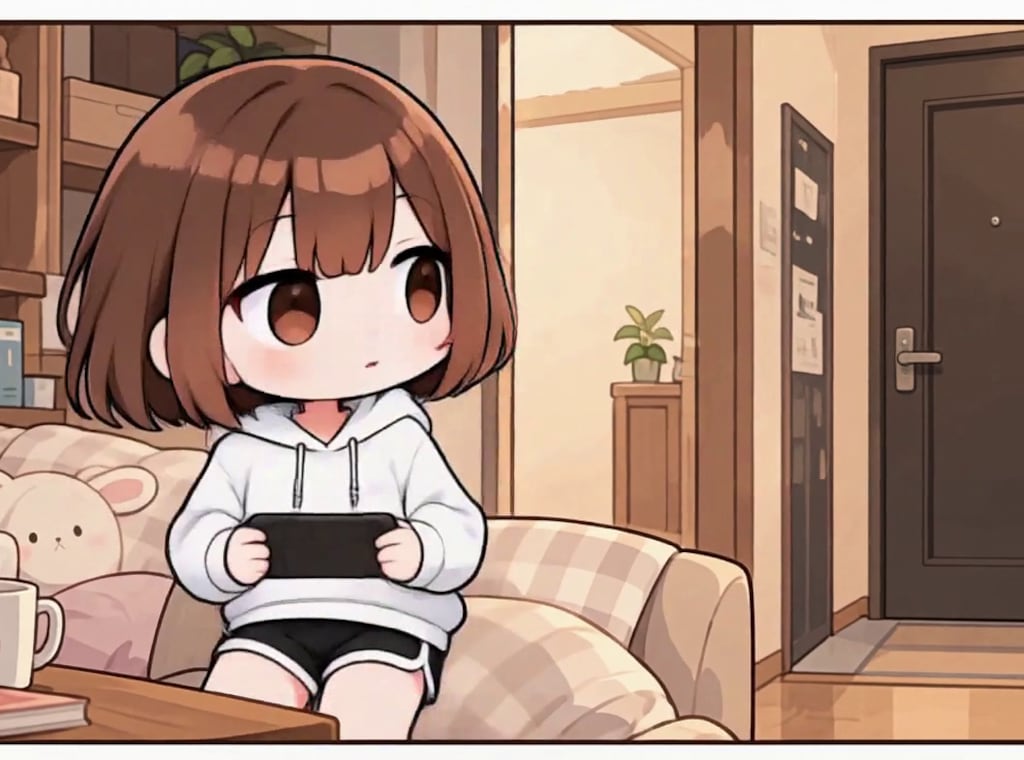 【みんなで作ろう！】うわまどちゃん【パラパライラスト３５】