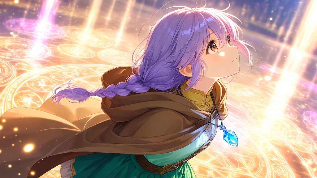 【AI音楽】星の道標（ほしのみちしるべ） | 架空アニメ 『八音の欠片と蒼穹の結晶』 OPテーマ