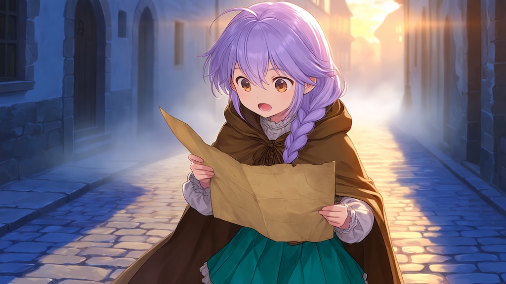 【AI音楽】星の道標（ほしのみちしるべ） | 架空アニメ 『八音の欠片と蒼穹の結晶』 OPテーマ