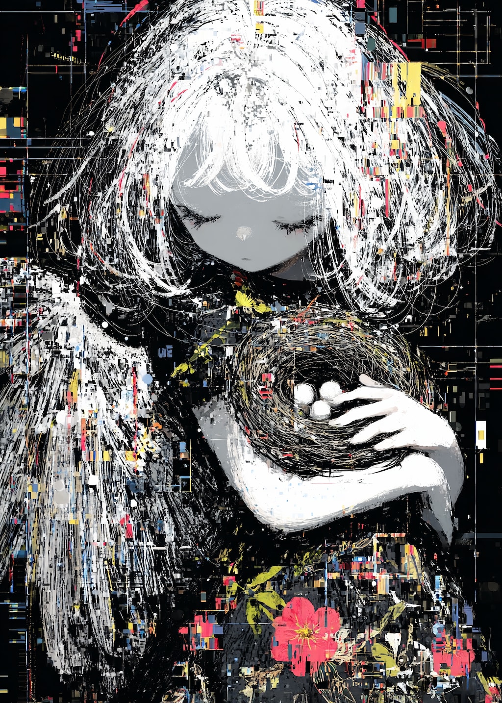 【ご依頼絵】ペラルゴニウムの涙｜[Client Work] Pelargonium Tears