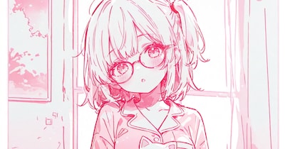 pink sketch