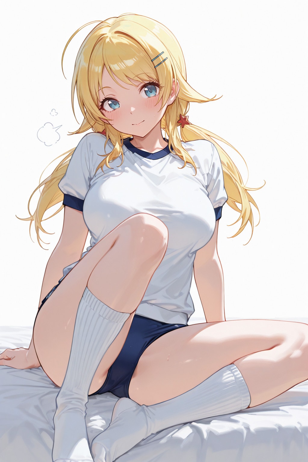 八宮め〇る｜ブルマ騎乗位
