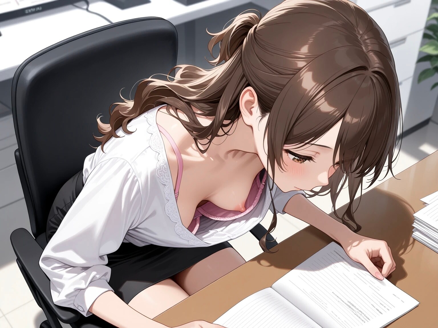 40枚:胸チラ寄せ集め