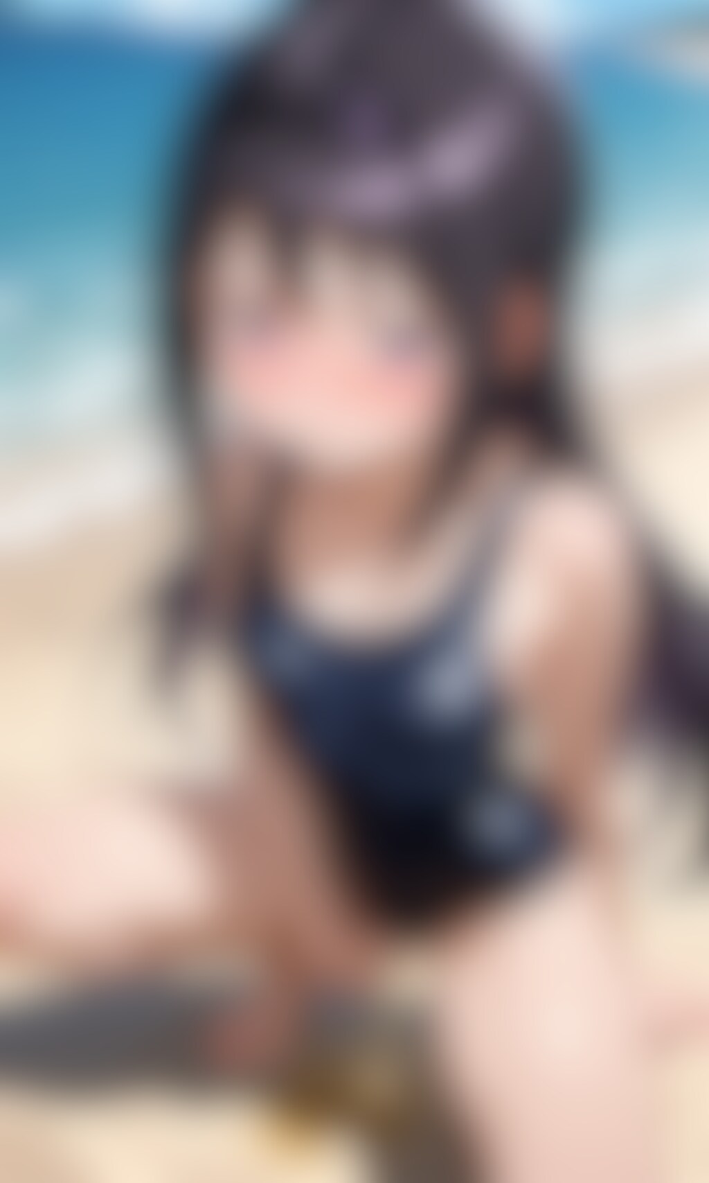 蔵出しおしっこお漏らしチャレンジ【暁美ほ〇ら】（スクール水着）その1