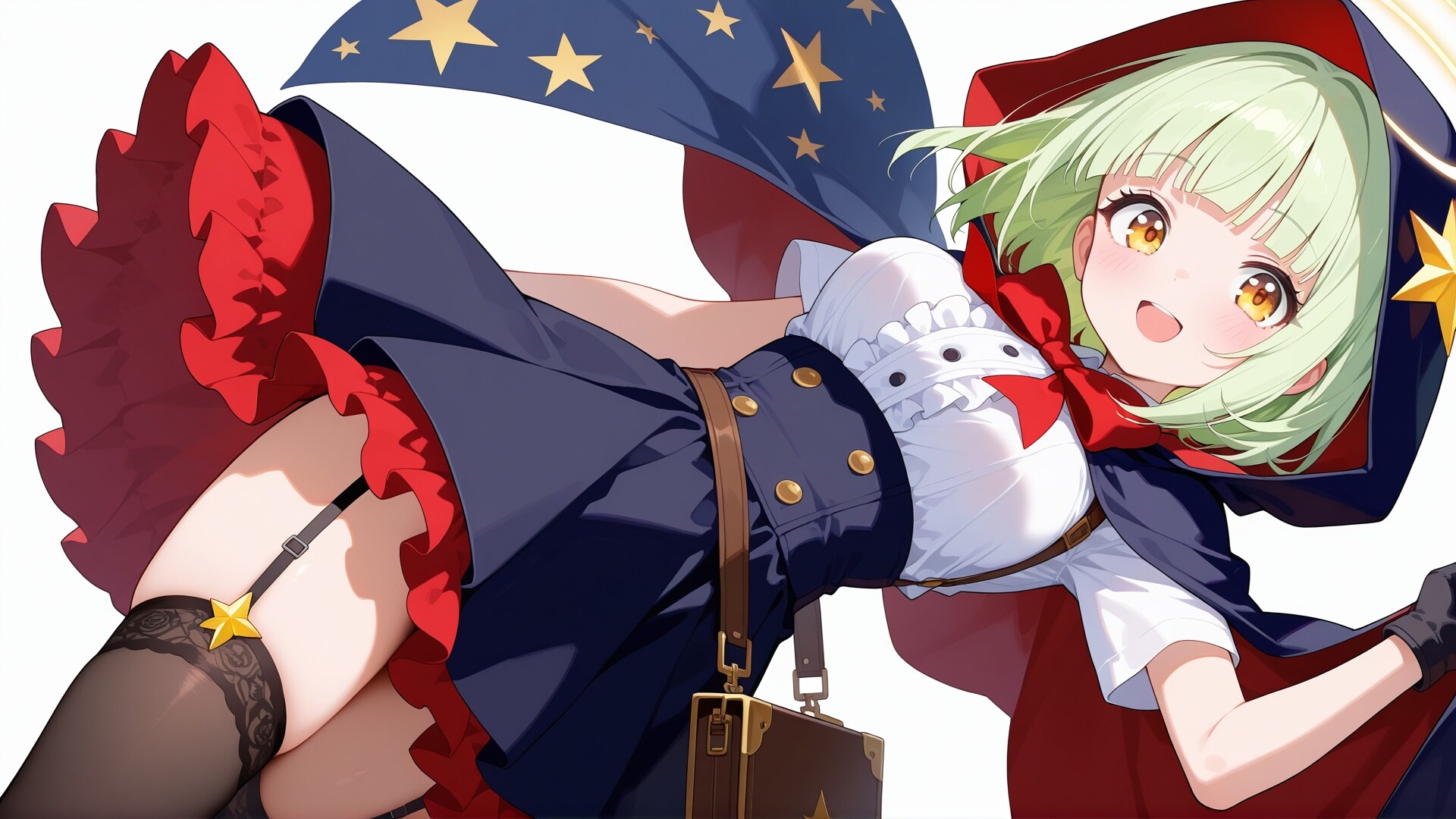 魔法士みならいの絶対領域コーデ