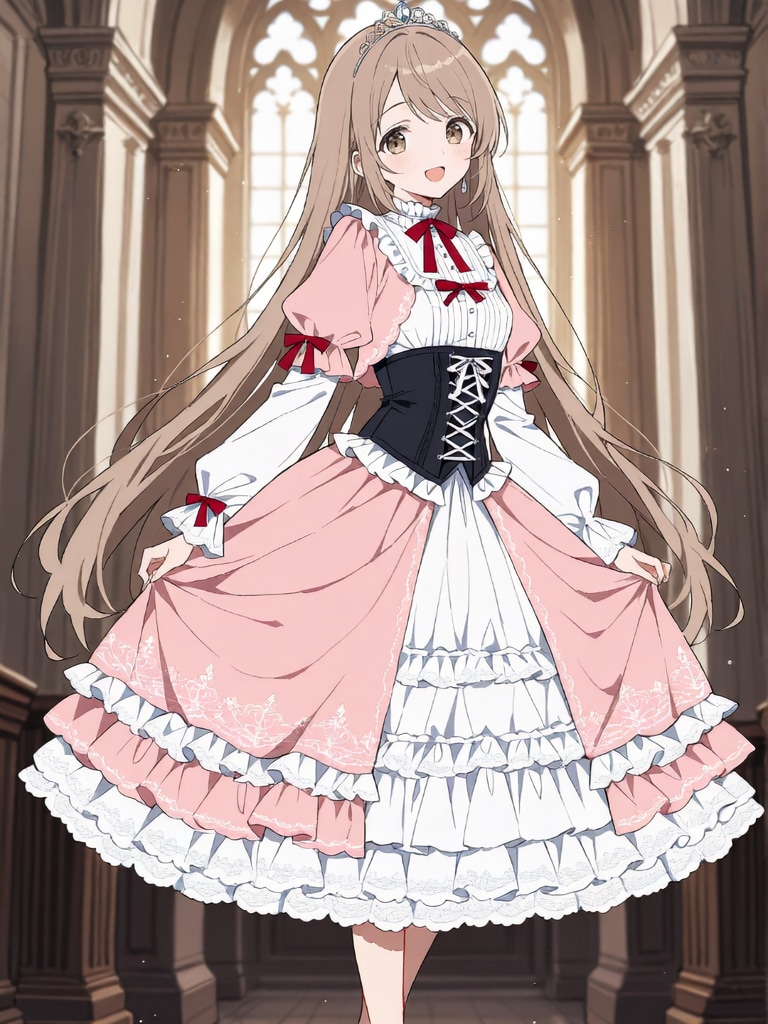 プリンセスの戯れ【パラパライラスト】