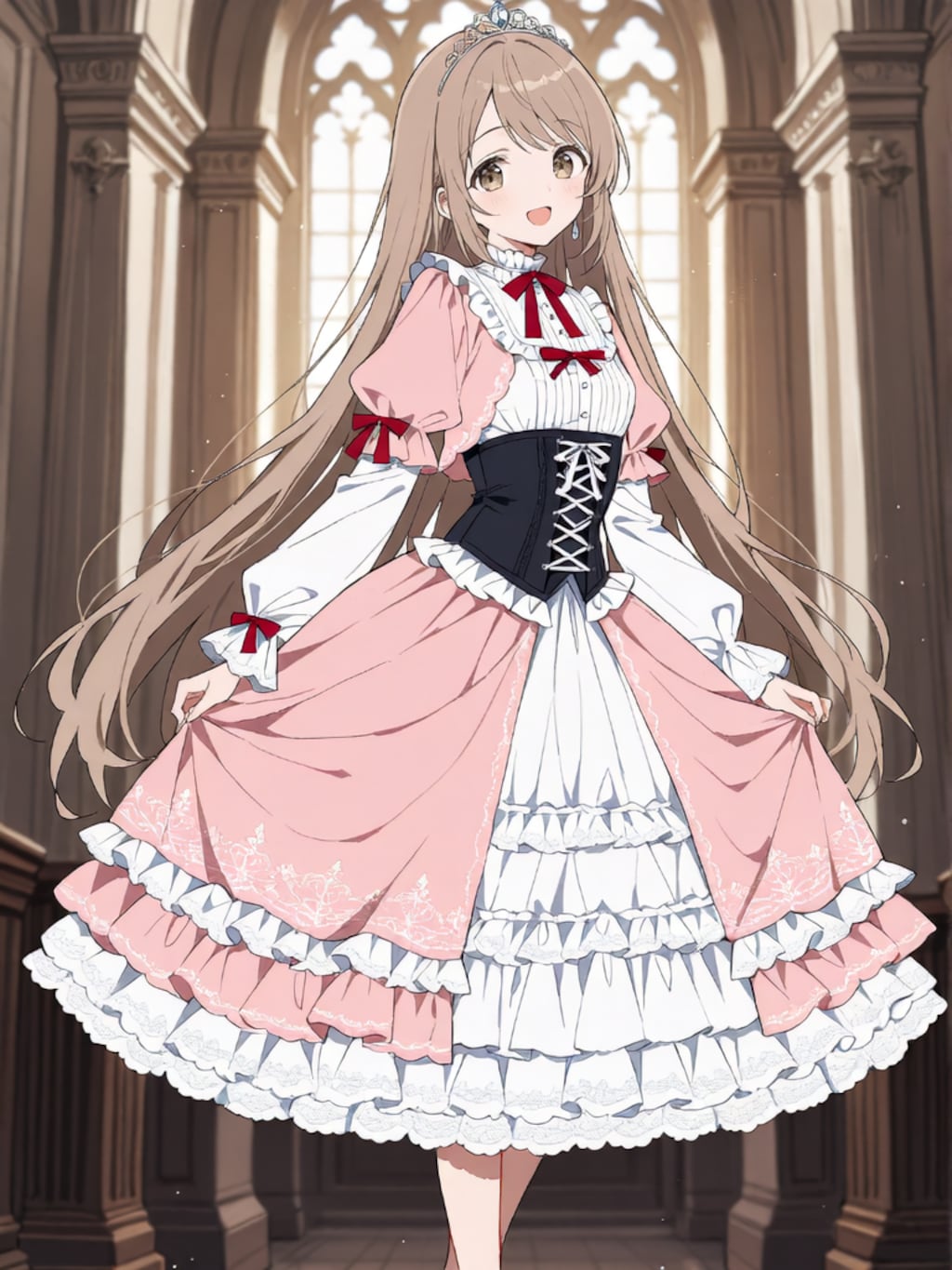 プリンセスの戯れ【パラパライラスト】