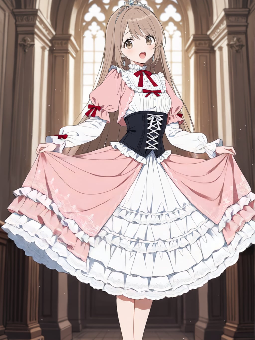 プリンセスの戯れ【パラパライラスト】