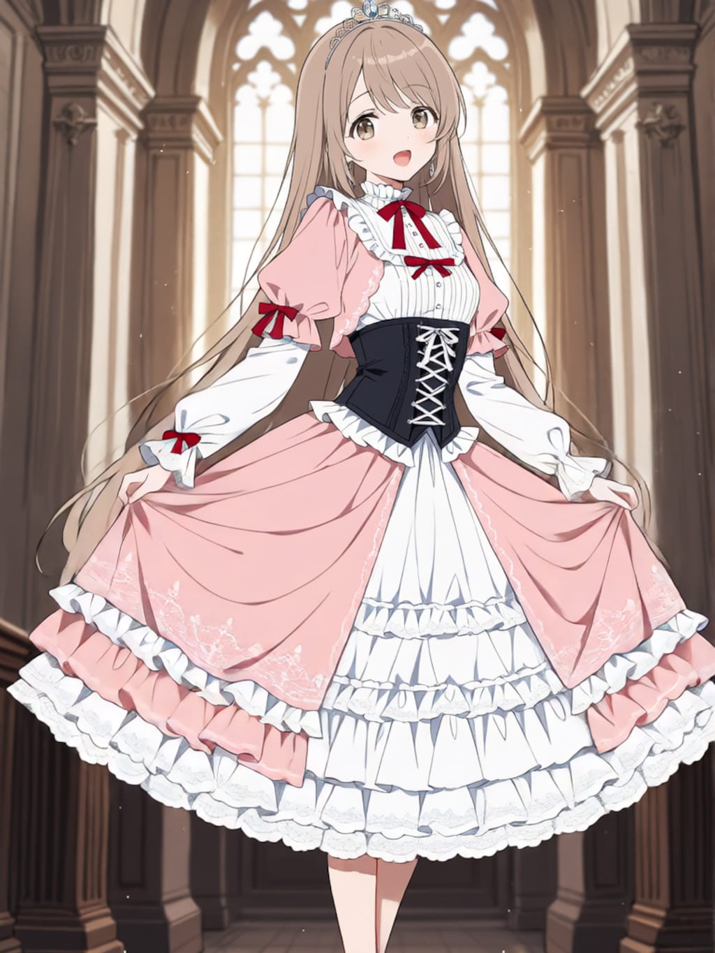 プリンセスの戯れ【パラパライラスト】