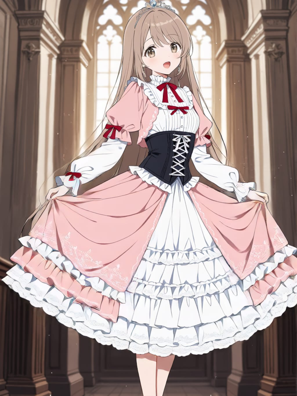 プリンセスの戯れ【パラパライラスト】