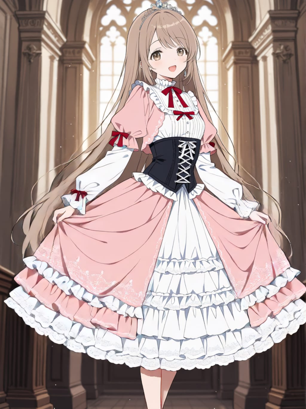 プリンセスの戯れ【パラパライラスト】