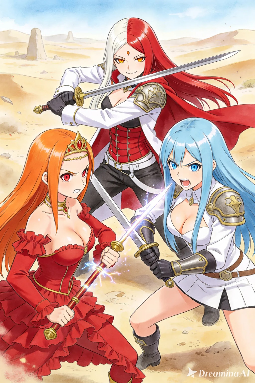 描き分け可能な生成AIのテスト