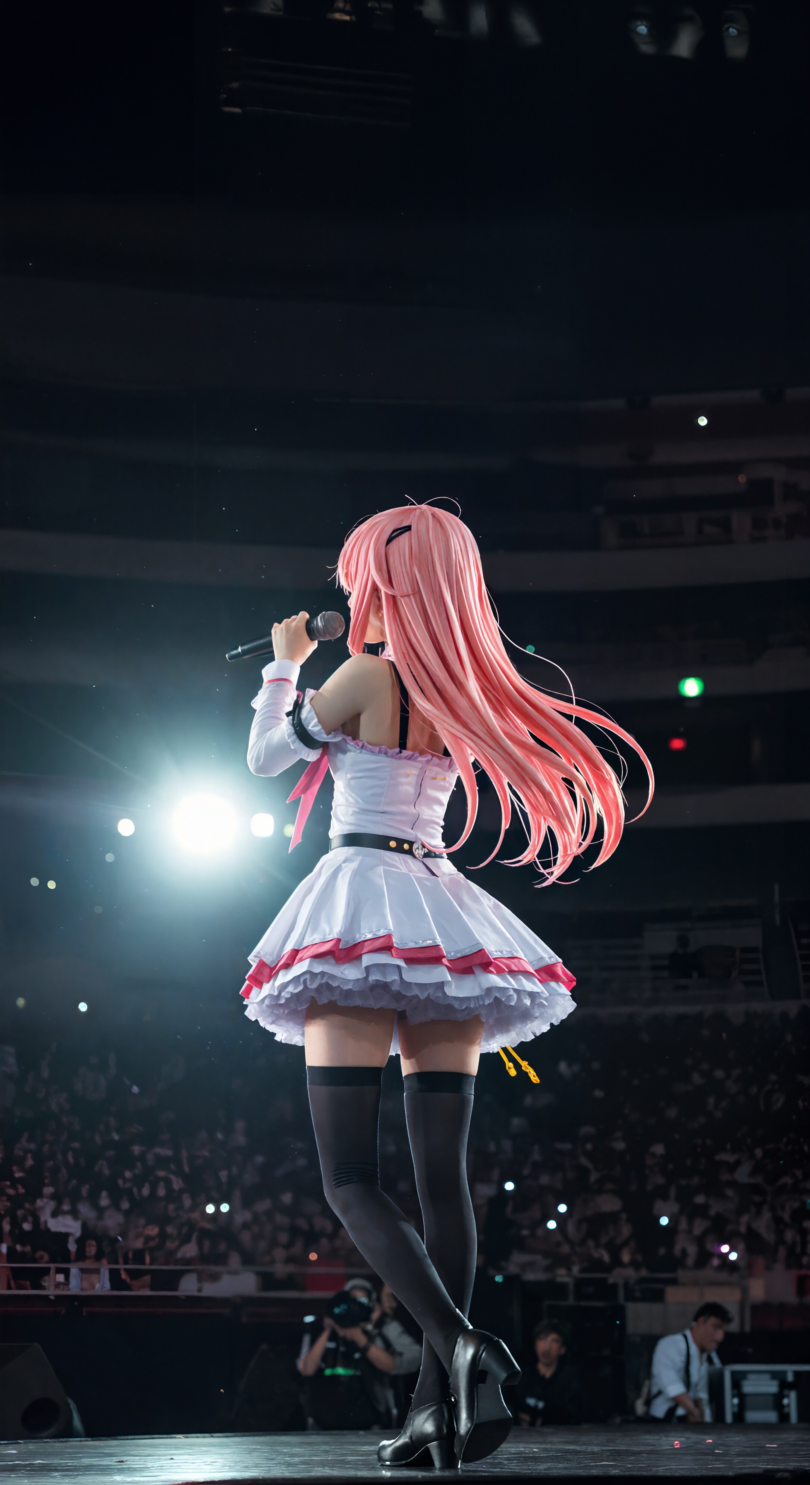 熱唱してますー