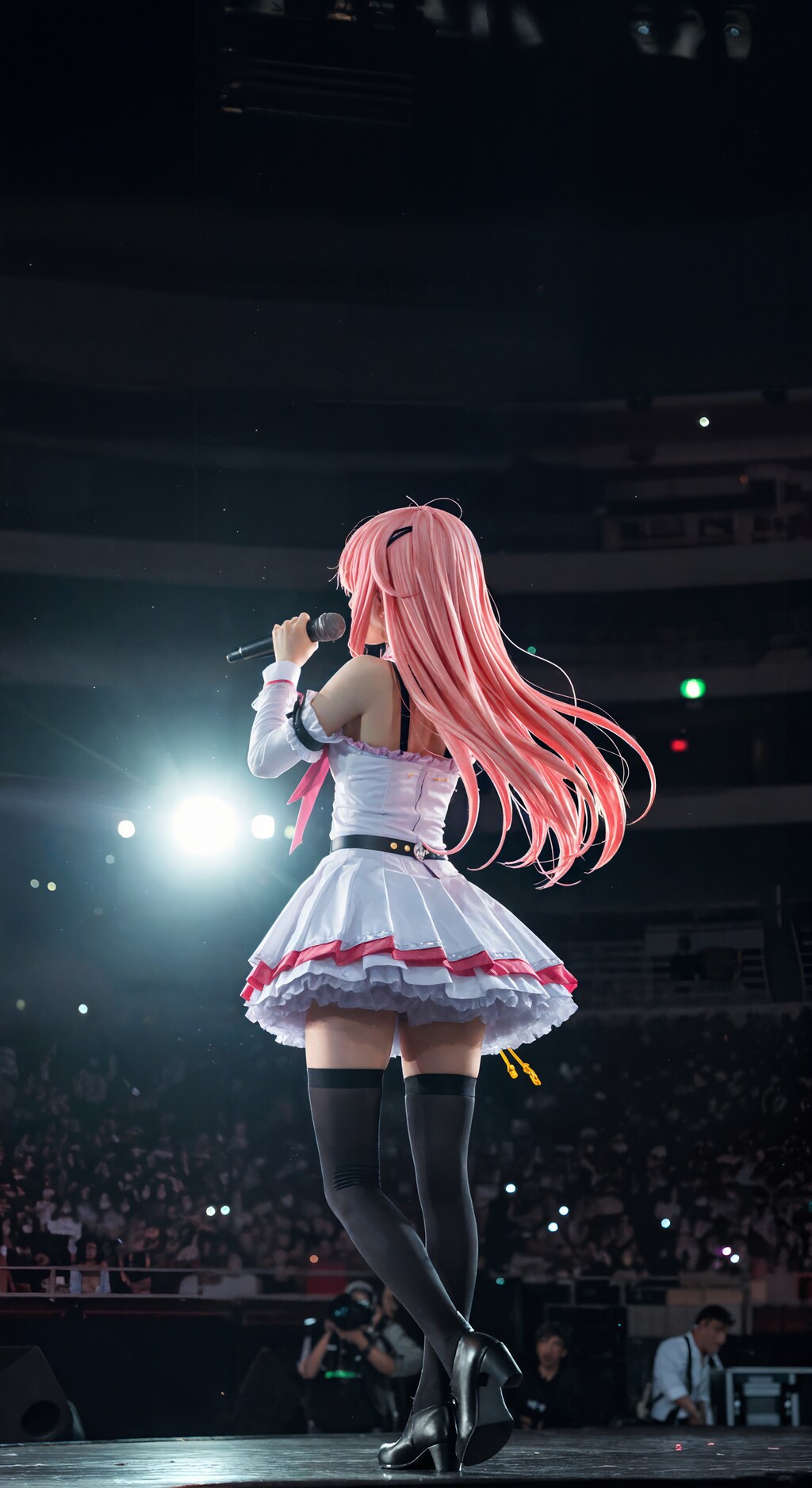 熱唱してますー