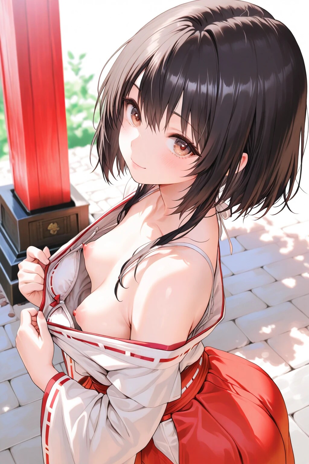 29枚:見せたがり巫女