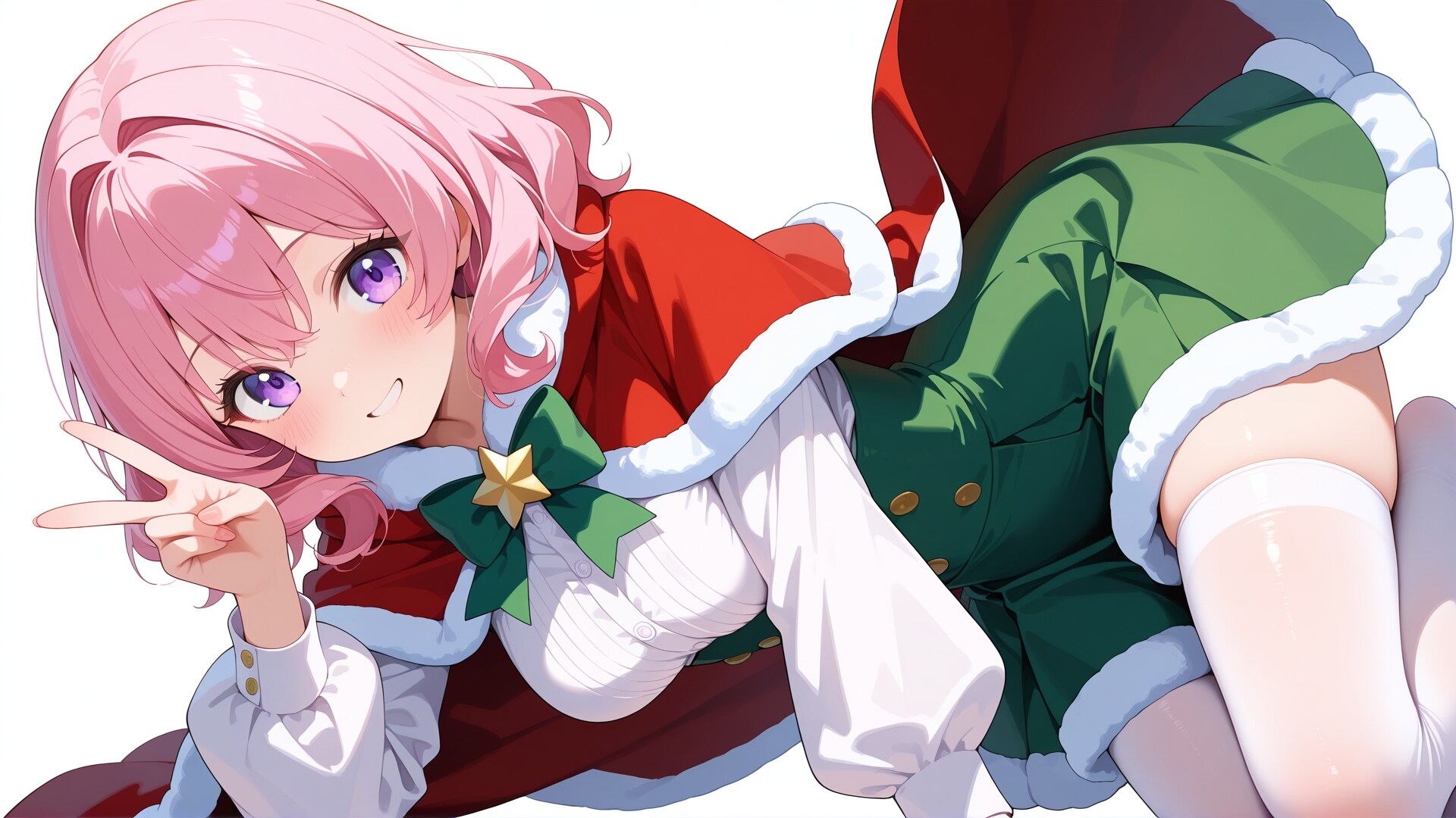 クリスマスクロークコーデ