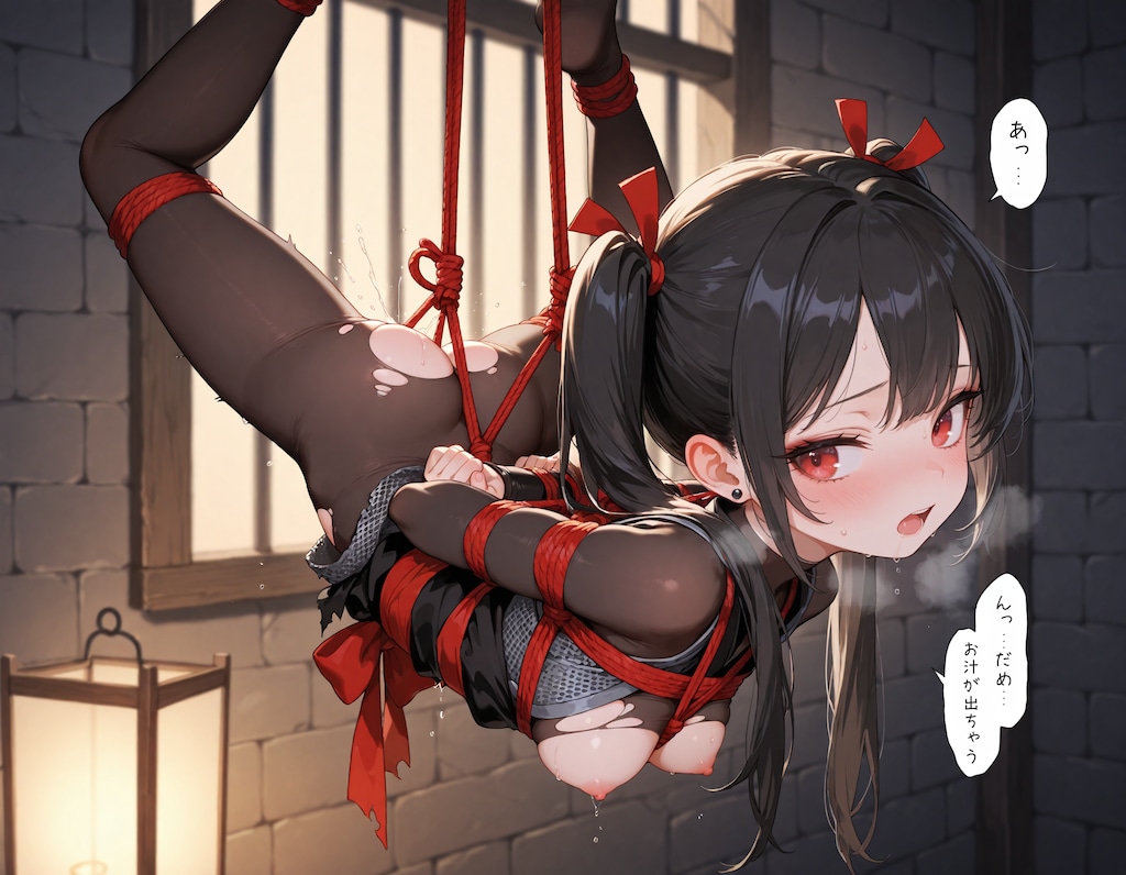 【漫画】ツインテールの忍者少女ちゃん！！