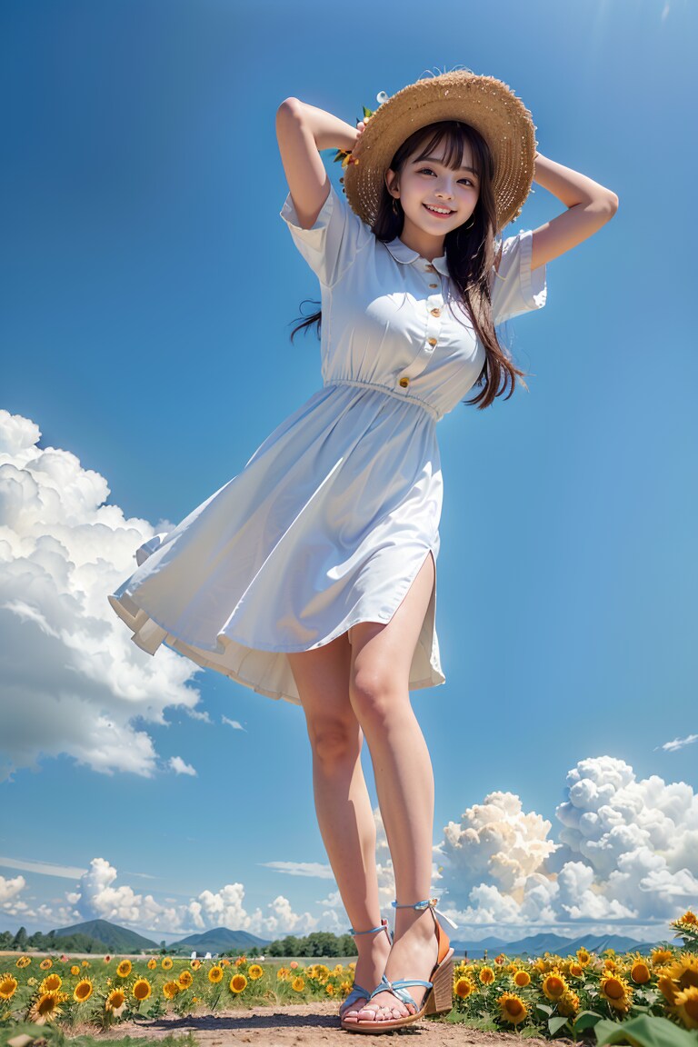 （40枚）JK香織@2024/09/27夏ワンピ③