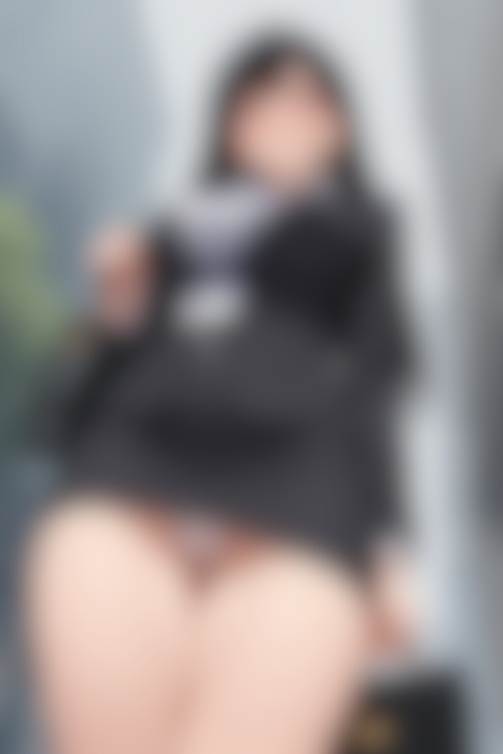 31枚:OLローアングルパンチラ