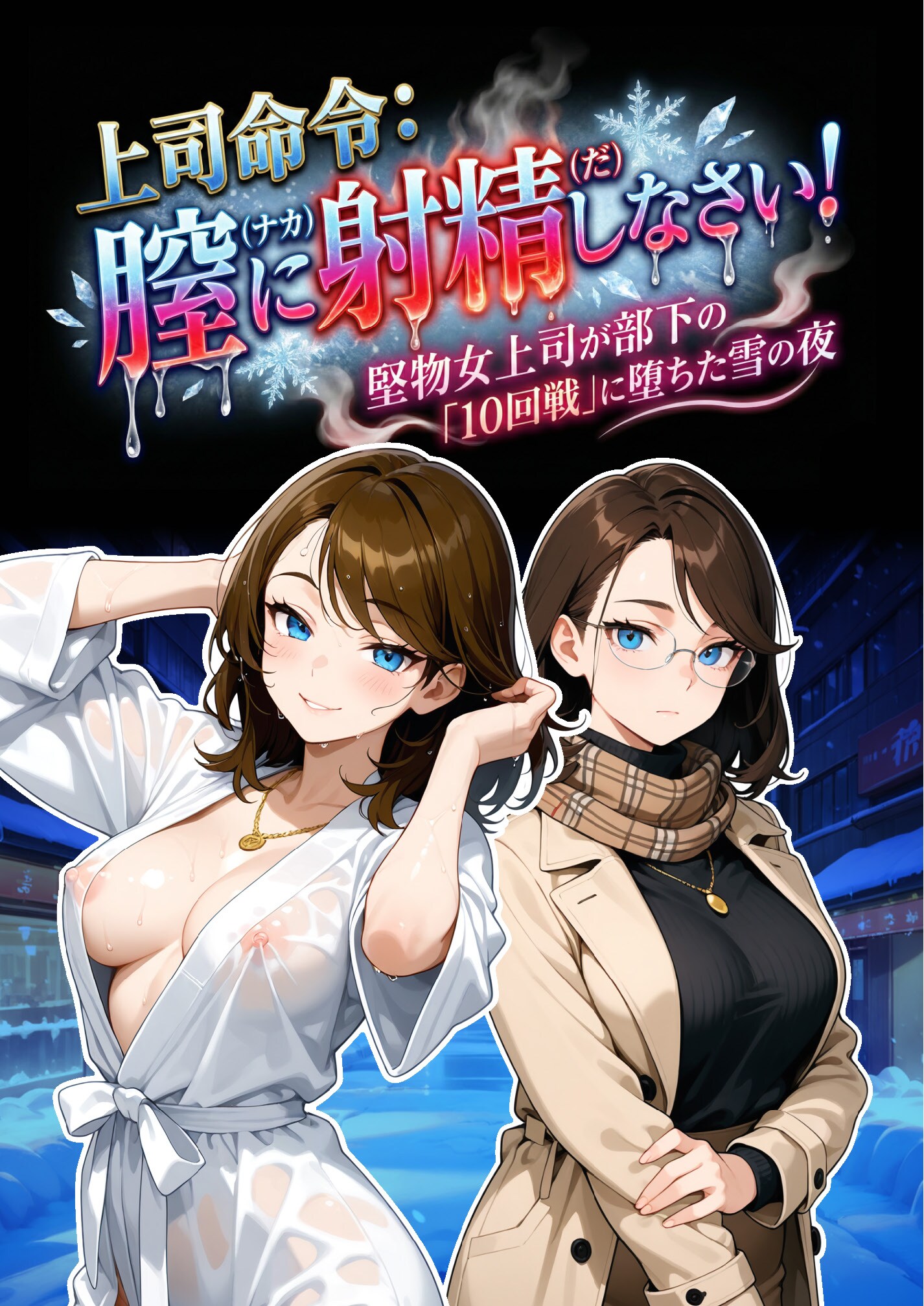 上司命令：膣に射精しなさい～堅物上司が部下の「10回戦」に堕ちた雪の夜～