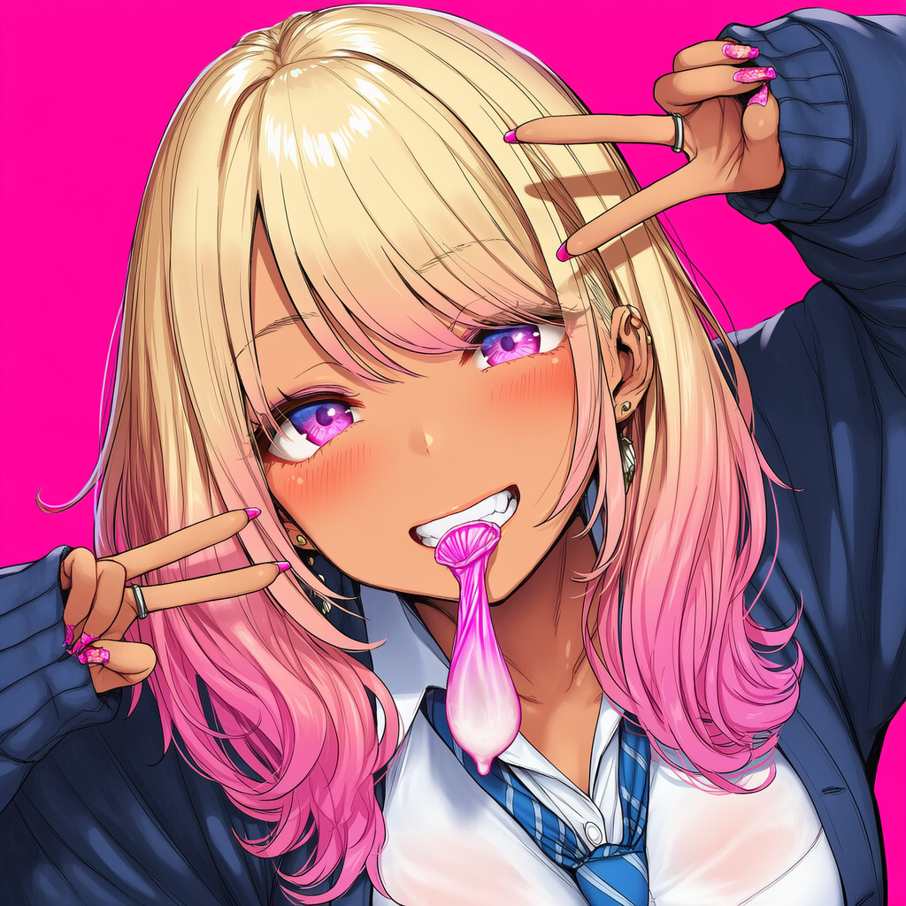 咥え使用済みコンドーム