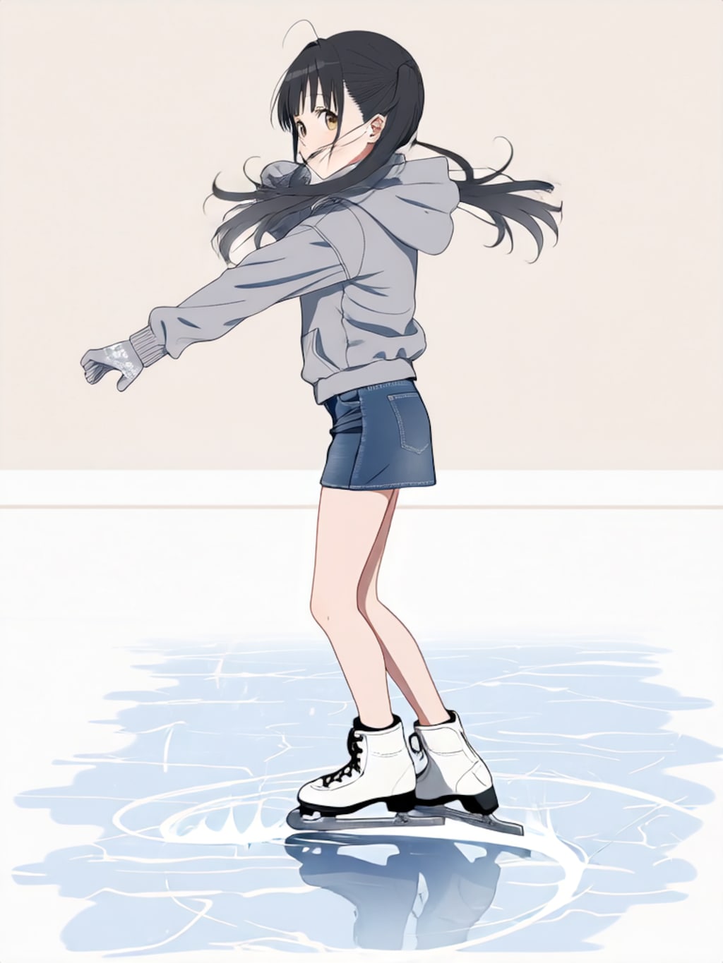 ターン【パラパライラスト】