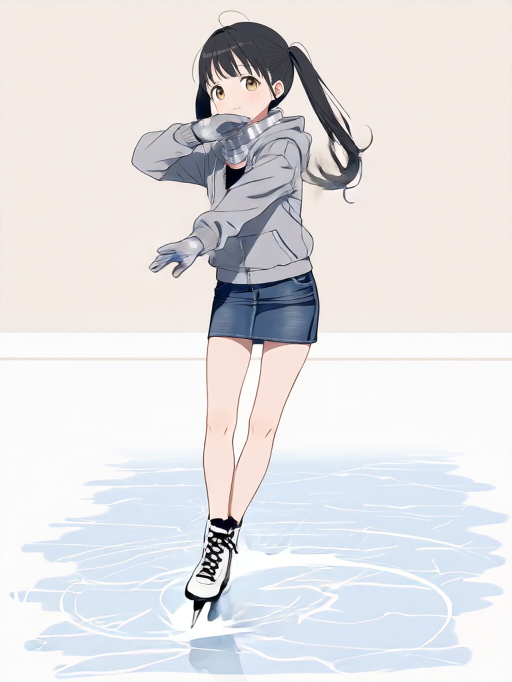 ターン【パラパライラスト】