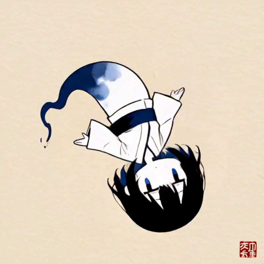 幽霊【パラパライラスト４０】