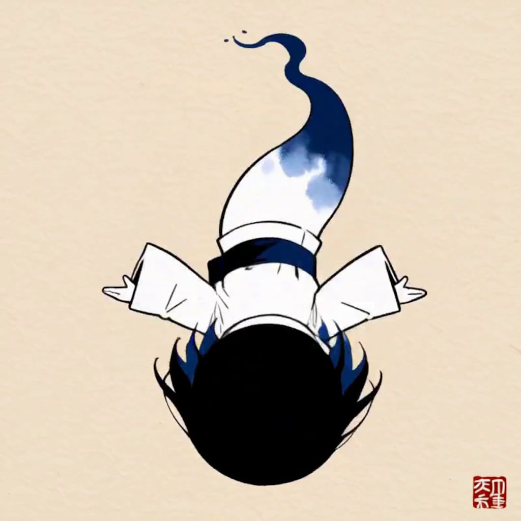 幽霊【パラパライラスト４０】