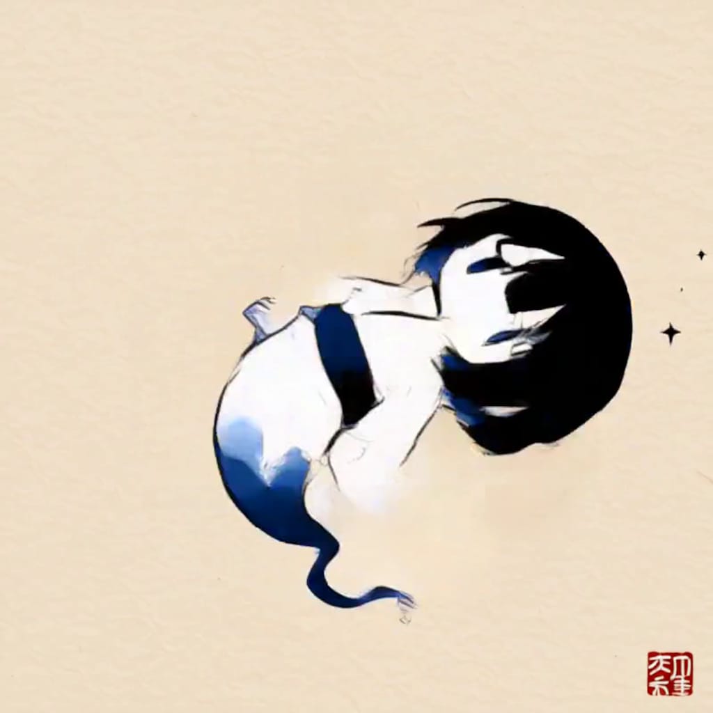 幽霊【パラパライラスト４０】